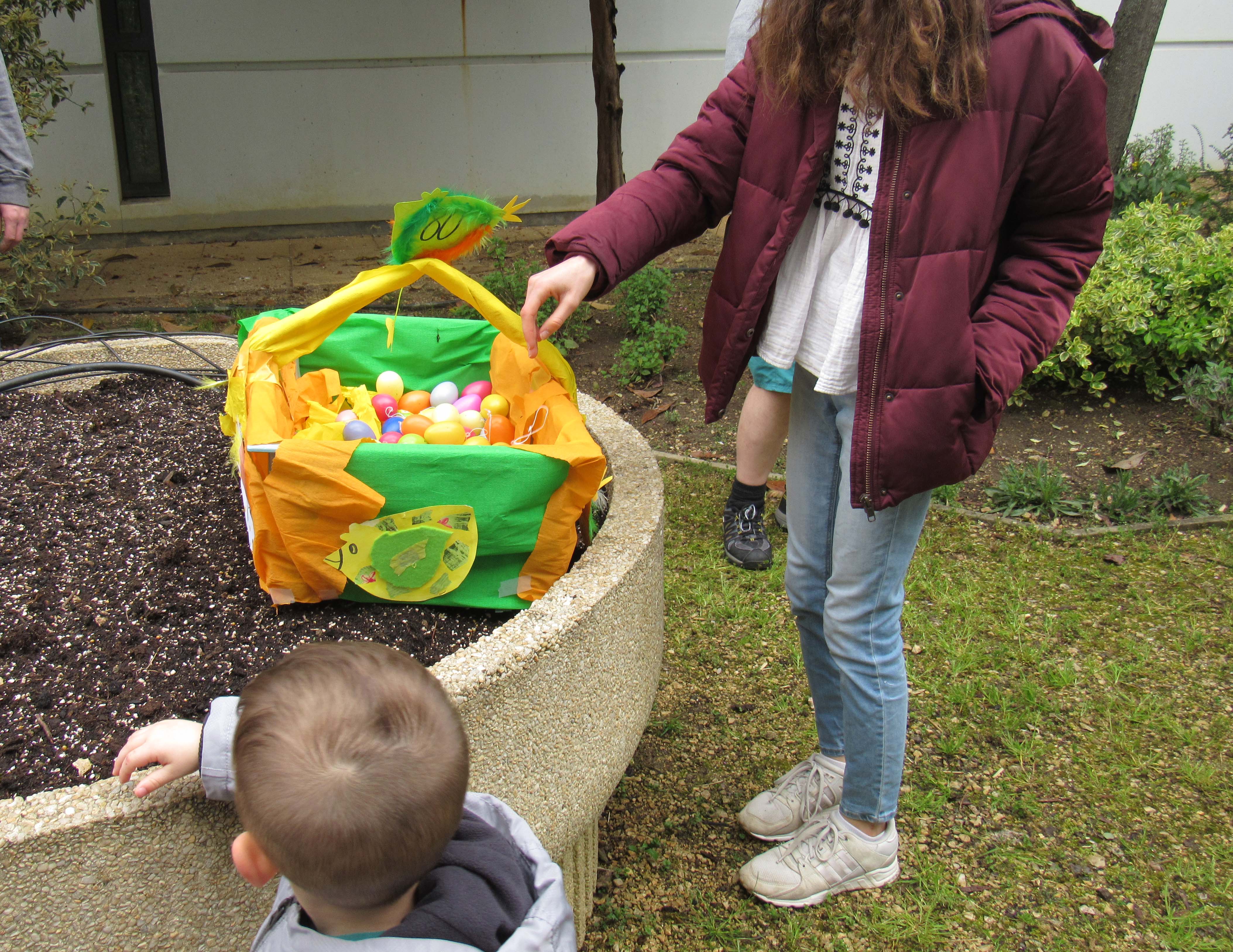 panier chasse aux oeufs